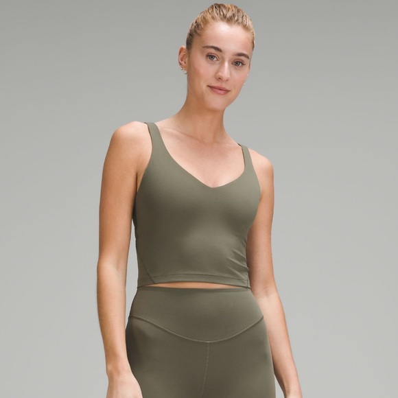 NWT Lululemon Align Tank Top Size 6 Army Green - Picture 6 of 7